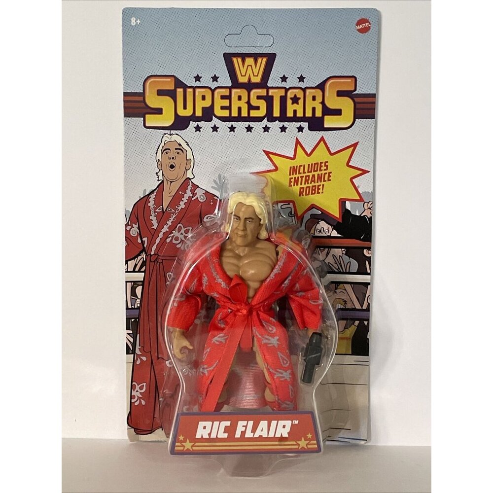 Ric Flair WWE Superstars Figure Red Robe Read Description